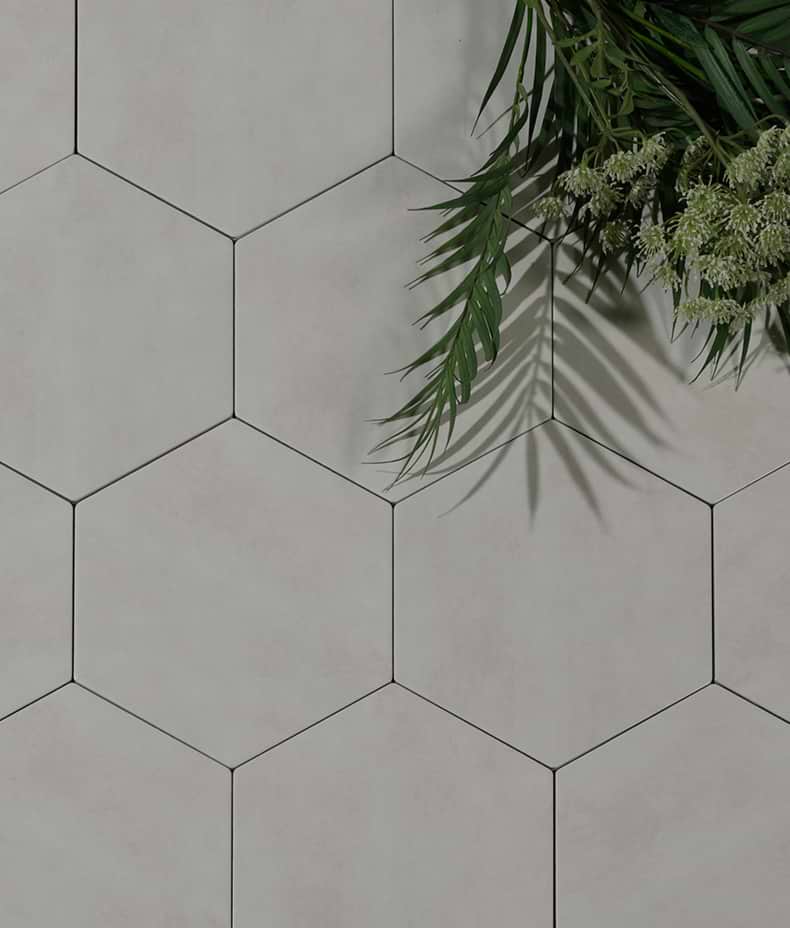 Shadow White Field Porcelain