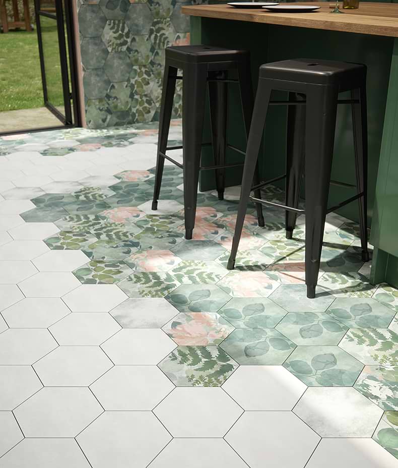 Shadow White Field Porcelain