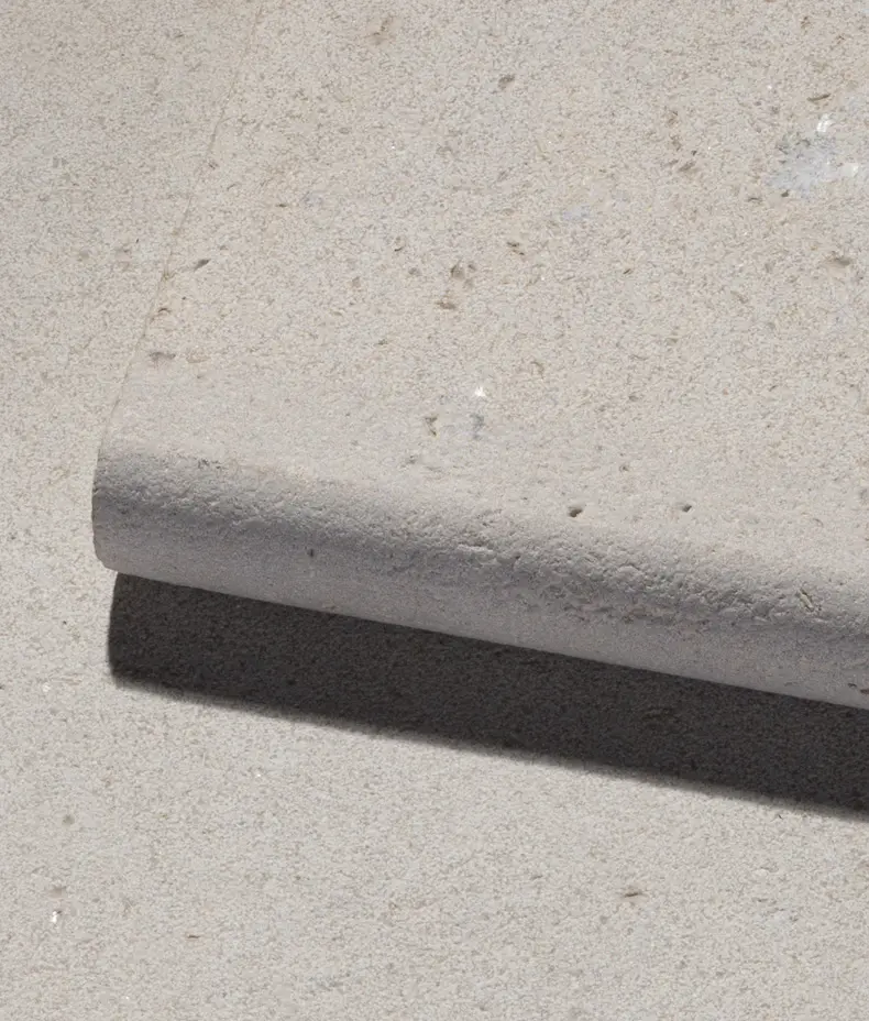 Wychwood Limestone Etched Bullnose Coping
