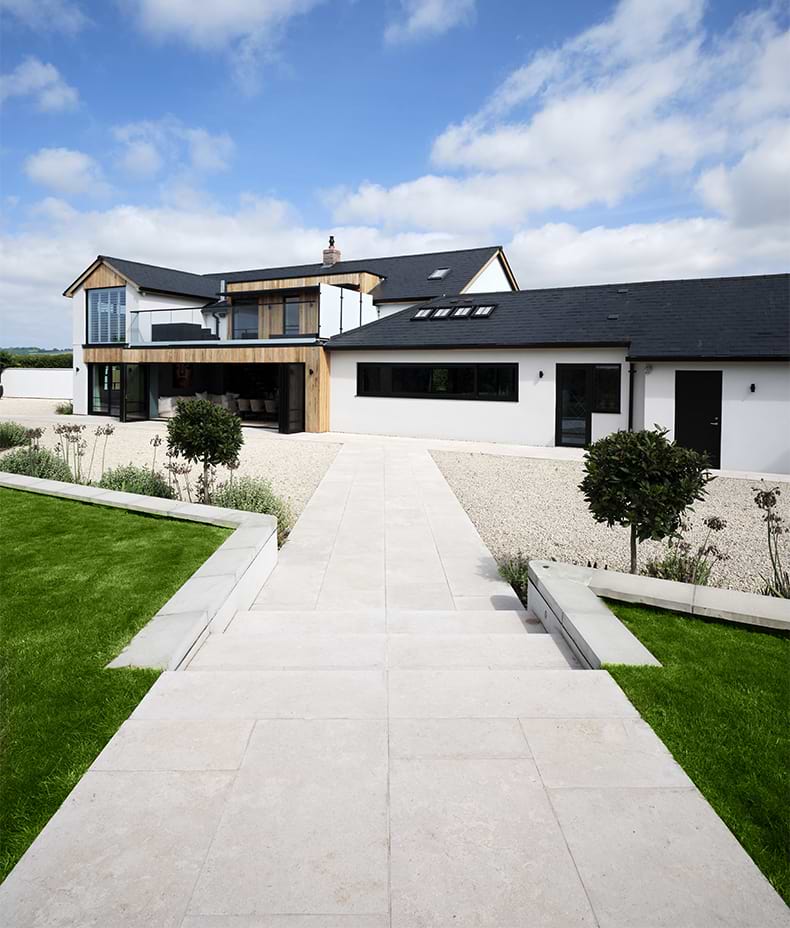 Wychwood Limestone Paving Etched Finish