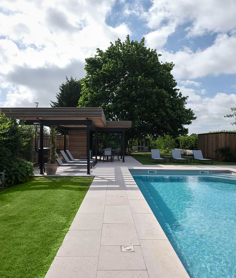 Wychwood Limestone Paving Etched Finish