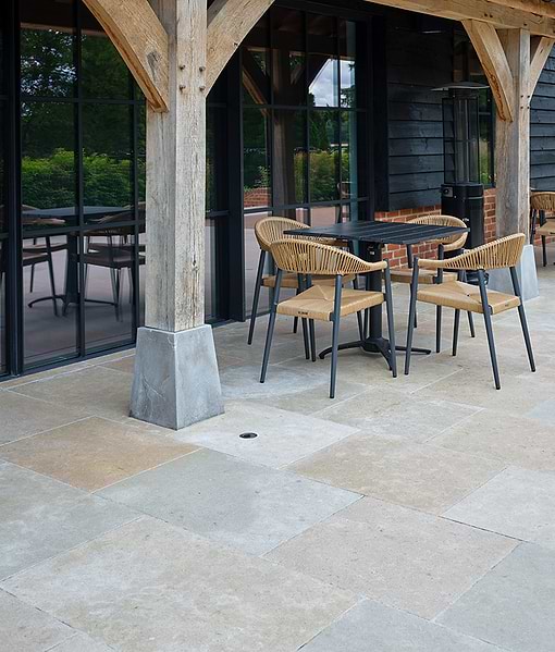 Wychwood Limestone Paving Tumbled & Etched Finish