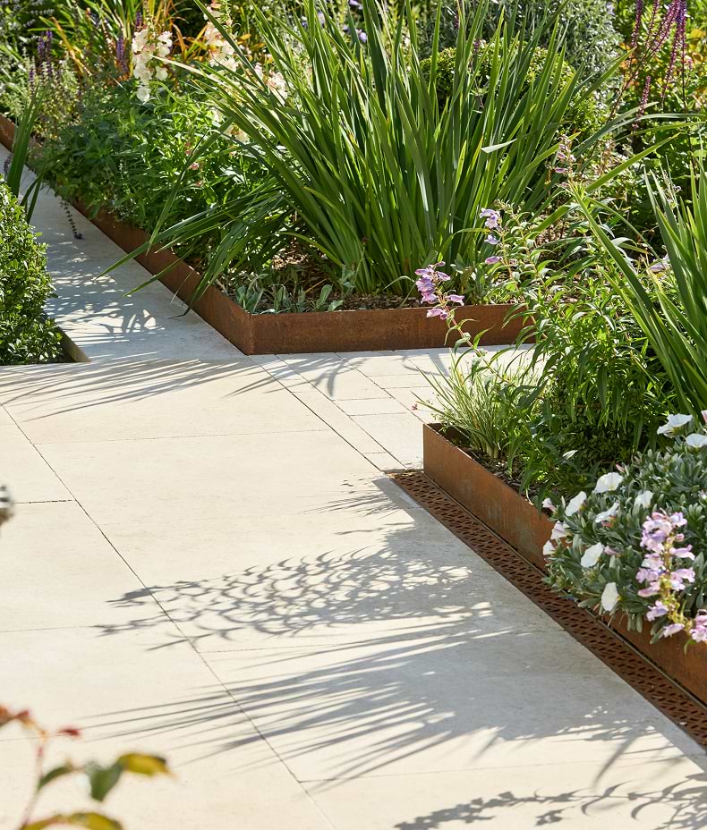 Wychwood Limestone Paving Tumbled & Etched Finish