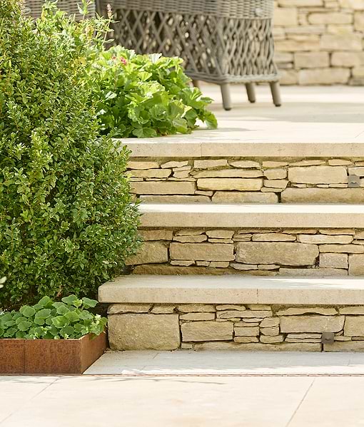 Wychwood Limestone Paving Tumbled & Etched Finish
