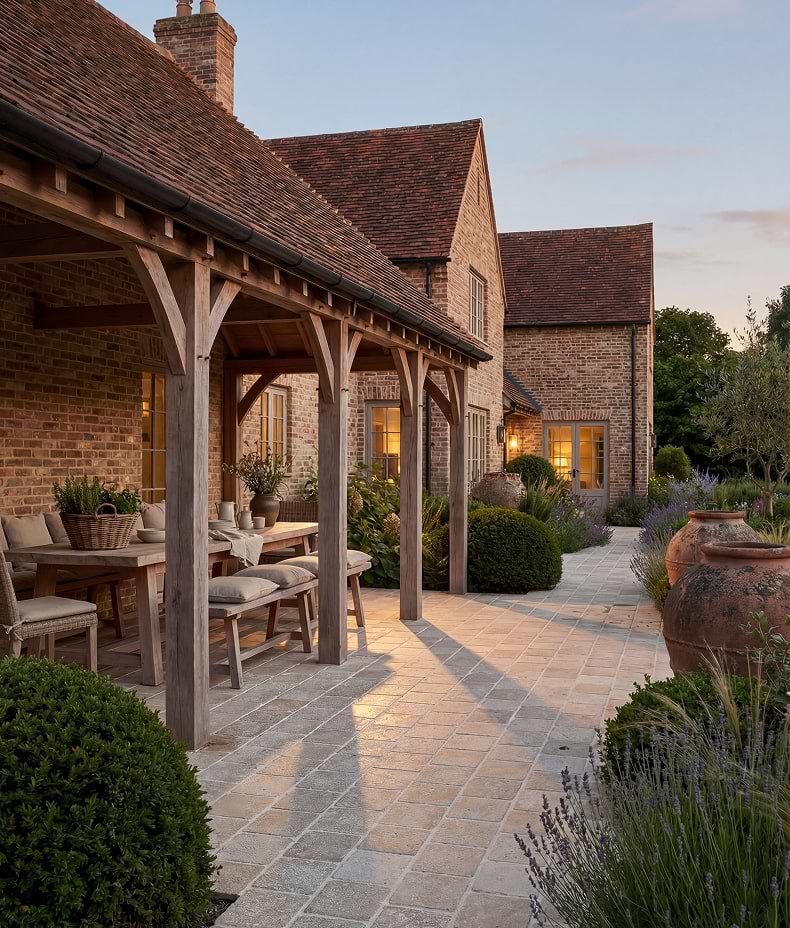 Wychwood Limestone Tumbled & Etched Cobble small image