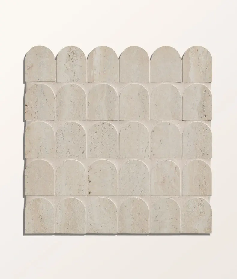 Zahara Porcelain Arch Mosaic