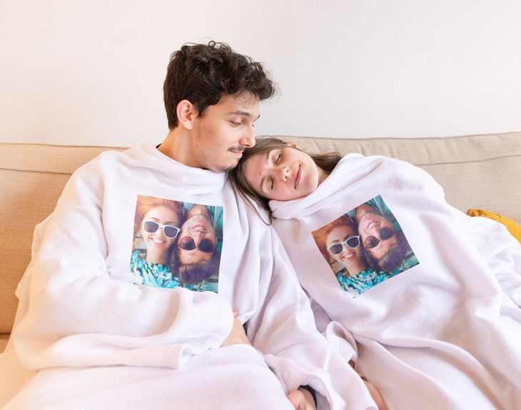 Coperta Con Cappuccio Portatile Per Donna - Motivo Leopardato Rosa Tie-dye - Regalo Per Mamma E Amiche