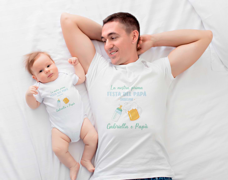 Maglietta Personalizzata Festa Del Papà 'La Mia Persona Preferita' – Regalo Originale In Cotone Per Papà