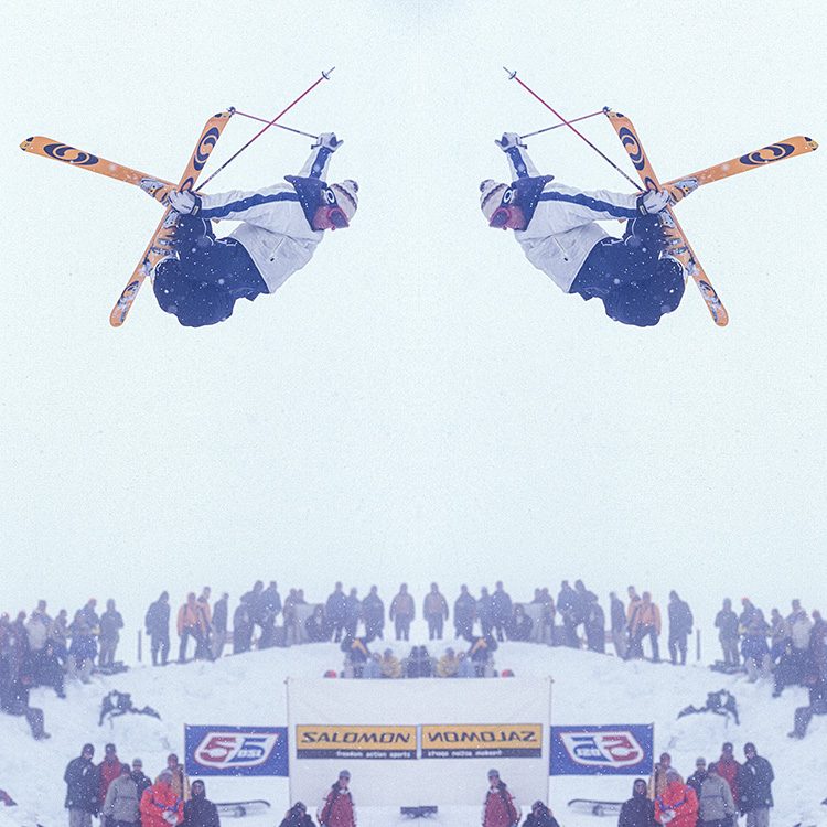 A Twin-tip Ski