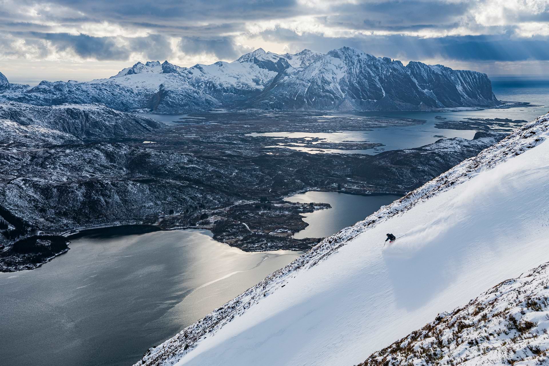 Ski and Surf in the Arctic