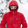 W Stretch Down Hood 2.0 Red