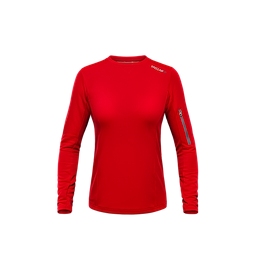 W Stellar Light Mid Sweater Red