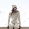 W Stellar Mid Hood 2.0 White