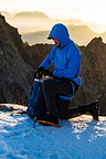 Guide Shell Hybrid Jacket Blue