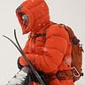 M Stellar Down Parka Orange