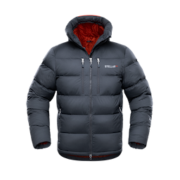 M Stellar Down Parka Dark Grey