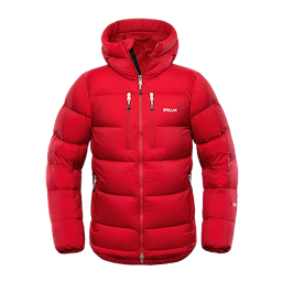 W Stellar Down Parka Red