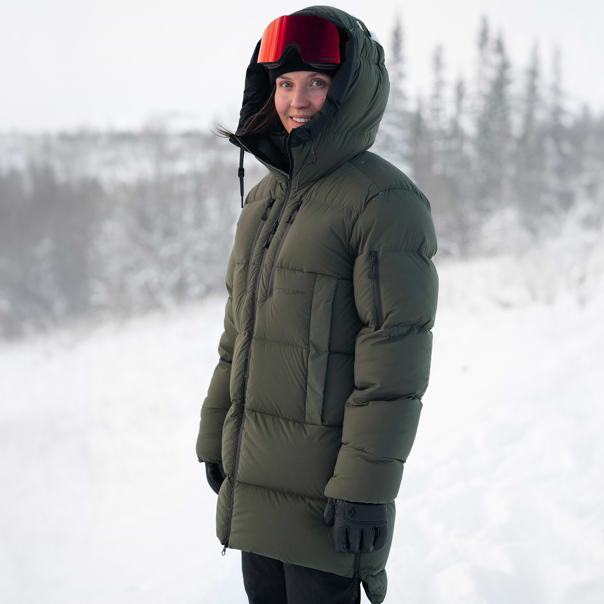 W Free Down Parka