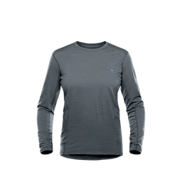 W Merino Base Top Dark Grey
