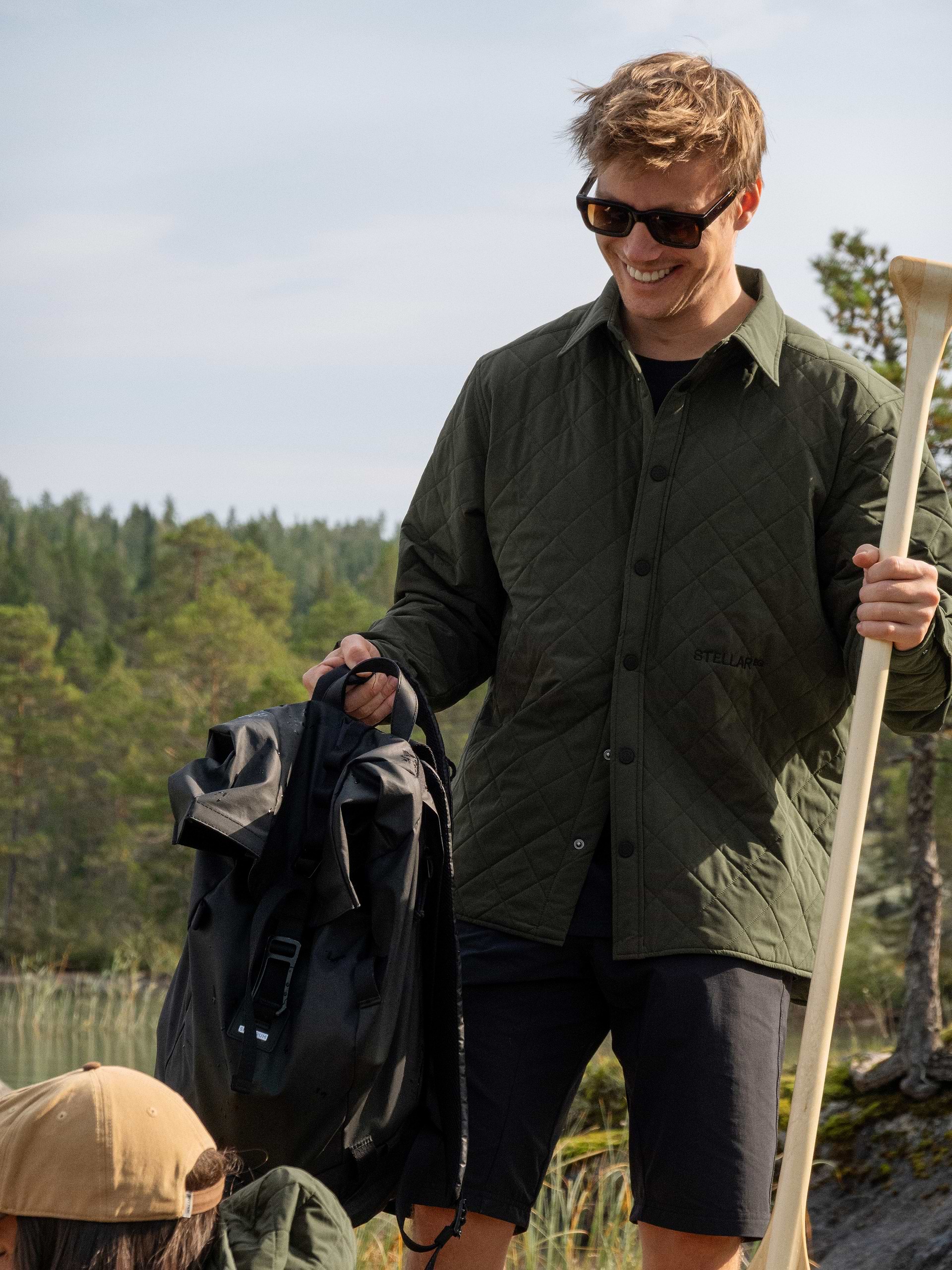 M Free Padded Overshirt