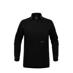 W Free Padded Overshirt Black