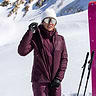 W Technolight Hood Plum