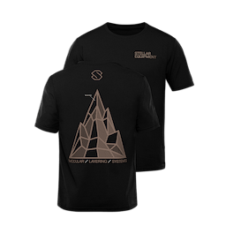 Free Printed Tech Tee Black