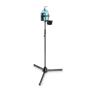 MS 4321 DIS 01 B סטנד לחומר חיטוי (אלכוג׳ל) עם רגלים מתקפלות וגובה מתכוונן של Gravity