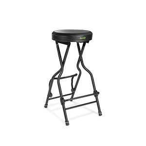 FG SEAT 1 כיסא מוזיקאי מתקפל עם מחזיק גיטרה מובנה של Gravity