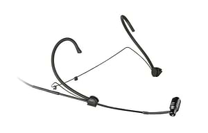 MU-53HN מיקרופון ראש (מדונה) מקצועי בצבע שחור של MIPRO