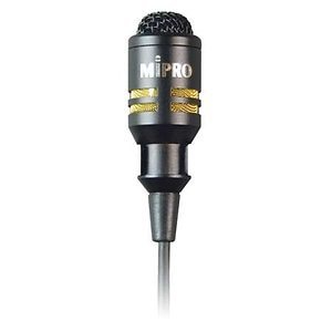 MU-53L מיקרופון דש זעיר מקצועי בצבע שחור של MIPRO