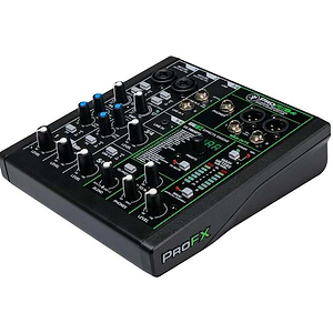 ProFX6v3 מיקסר USB מקצועי עם - 6 ערוצים ואפקט מובנה של MACKIE
