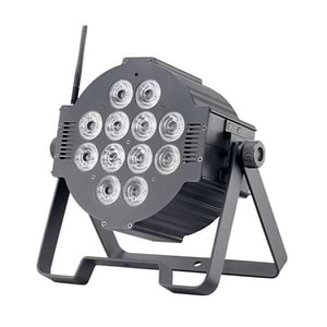 Alphacom II פנס לד RGBWA/UV אלחוטי בודד, נטען של Lightek