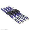 LH-F096 טיובת לד אלחוטית נטענת נשלטת DMX/IR של Lightek