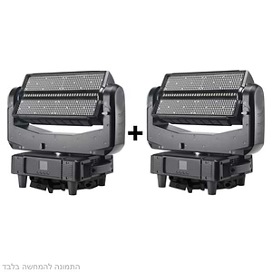 M51x2 ערכת זוג פליקרים לד ממונעים, במארז כלול של LIGHTEK