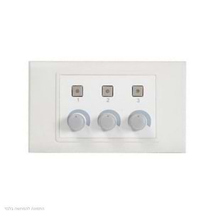 HD725 שלט קיר DMX עם 3 ערוצים לגוויס, 2 אמפר לערוץ של LIGHTEK