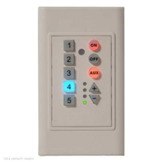 WC-5PL מקליט DMX אינפרא אדום להתקנה על קיר של LIGHTEK