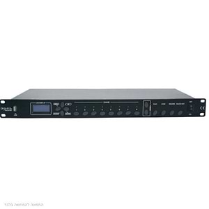 R 512 מקליט DMX מקצועי להתקנה בראק 19U של LIGHTEK