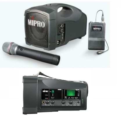 בידורית עוצמתית עם mipro ma-101SU USB