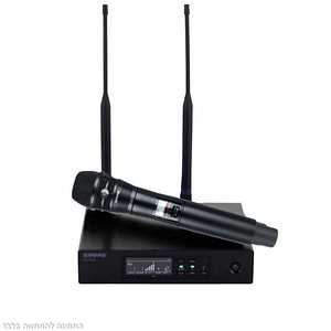 QLXD24/K8B ‏ערכת מיקרופון אלחוטי ידני KSM8 של Shure