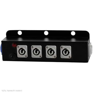 TPB002 מפצל חשמל powerCON ל - 5 יציאות powerCON של LIGHTEK 