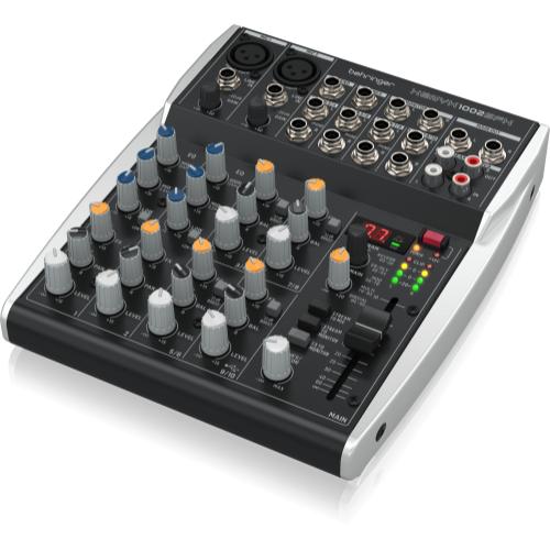 1002SFX מיקסר זעיר עם אפקט וממשק USB מובנים של Behringer