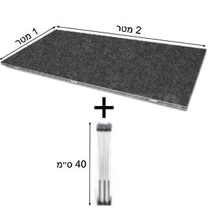 SH31240s משטח במה ניידת 2X1 מטר עם רגליים בגובה 40 ס״מ של SH