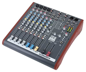 ZED60-10FX מיקסר 8 ערוצים עם מנוע אפקטים מובנה של Allen & Heath
