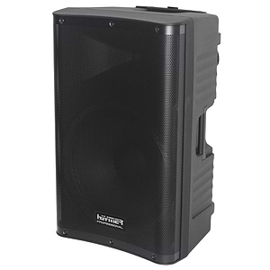 PAW15 UHF בידורית עוצמתית נטענת עם וופר בקוטר 15 אינץ׳, מיקרופונים אלחוטיים כלולים ועוד של HAYMER