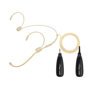 FREEDOM 6100M מיקרופון ראש (מדונה) אלחוטי בצבע עור של EDGE-AUDIO