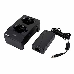 SBC200-E מטען זוגי לסוללות SB900B (כולל ספק כוח) של Shure