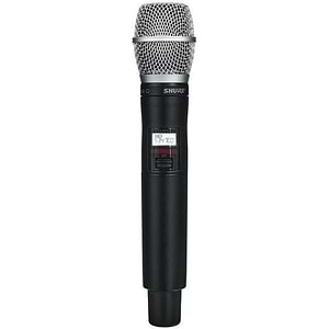 QLXD2/SM86 משדר ידני למערכת אלחוטית דיגיטלית QLXD עם ראש - SM86 של SHURE