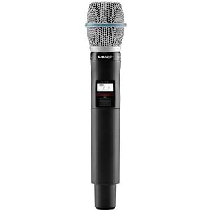 QLXD2/B87A משדר ידני למערכת QLXD עם ראש - BETA 87A של SHURE