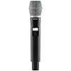 QLXD2/B87C משדר ידני למערכת QLXD עם ראש - BETA 87C של SHURE